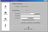 DSL Web Hosting screenshot